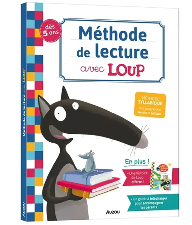 Mon cahier d'écriture lettres bâtons avec Loup, d'Orianne Lallemand