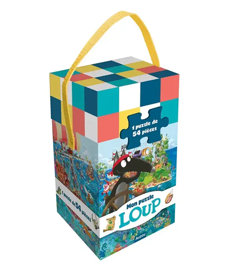 Mon puzzle Loup, d'Orianne Lallemand