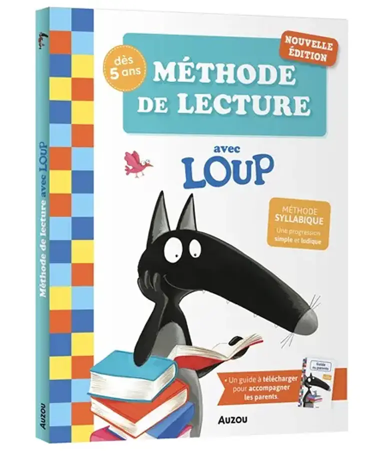 Méthode de lecture avec Loup,  d'Orianne Lallemand
