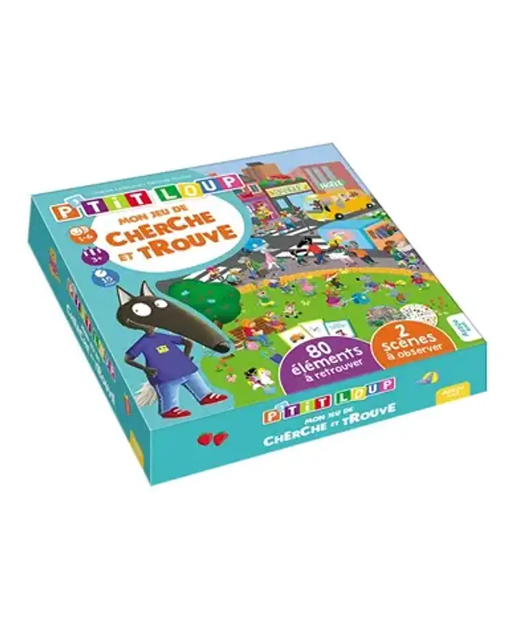 P'tit Loup - Jeu cherche et trouve