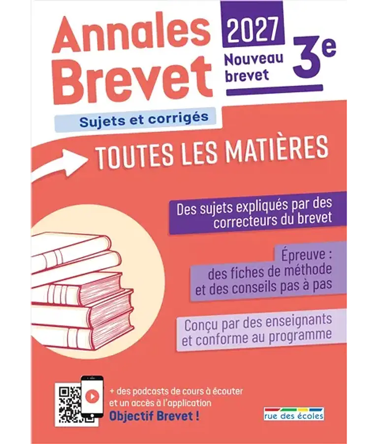 Annales Brevet 3e- Toutes les matières 