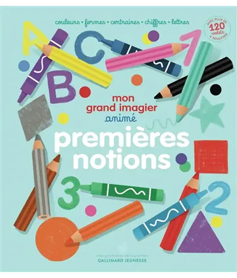 Mon grand imagier animé - Premières notions