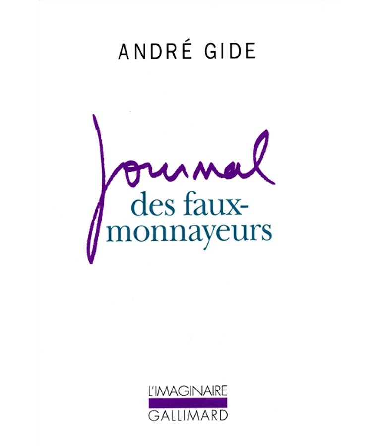 Journal des Faux-monnayeurs, de André Gide