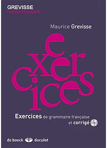 Exercices de grammaire française et corrigé 
