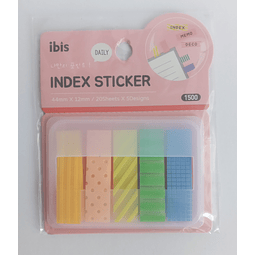 Notas adhesivas ibis, index sticker