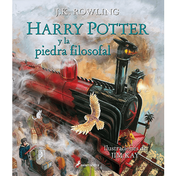 Harry Potter y la piedra filosofal edición ilustrada 1 - J. K. Rowling
