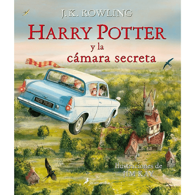 Harry Potter y La Camara Secreta (Edición ilustrada - tapa dura - Harry Potter 2), J. K. Rowling