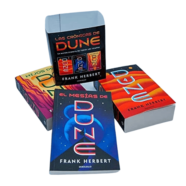 Las crónicas de Dune (pack con: Dune; El mesías de Dune; Hijos de Dune) - Frank Herbert  2