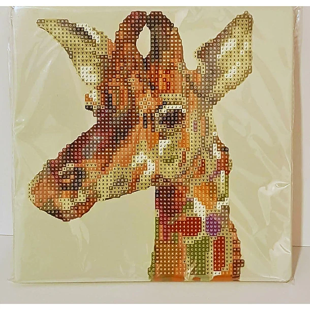 Kit De Pintura De Diamantes 5D - Lienzo 30x40 Cm, Motivo 35x25 Cm, Piedras Redondas, Incluye Accesorios, Varios Diseños (Caballo)