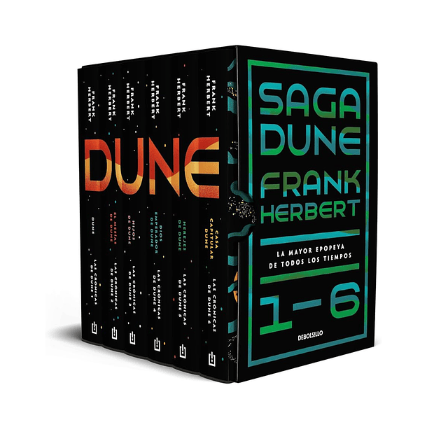 Saga Dune 1-6. La mayor epopeya de todos los tiempos (Edición Estuche) - Frank Herbert 2