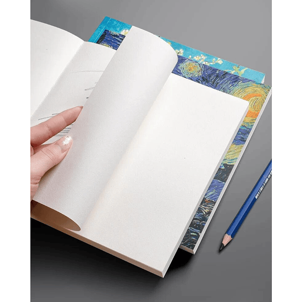 Croquera de dibujo Sketchbook Van Gogh 80 hojas 7