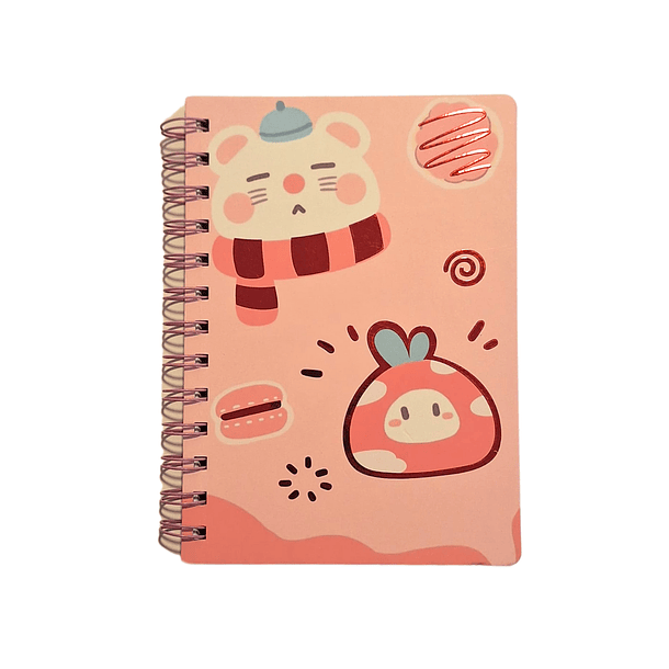 Libreta Cuaderno Kawaii 80 Hojas 1