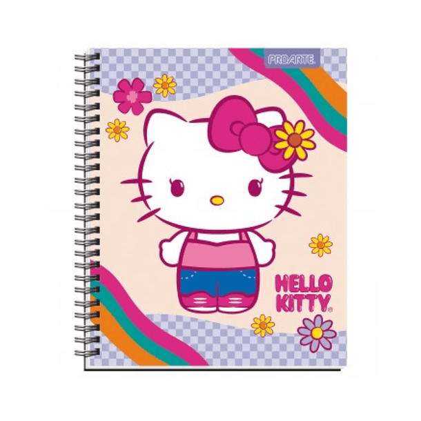 Pack 10 Cuaderno Universitario Pro Arte Hello Kitty 7mm 6