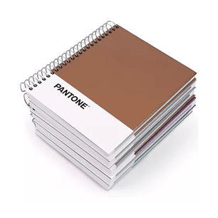 Pack 5 Cuadernos Pocket Pantone Colores Metalizados 100 Hojas 5mm