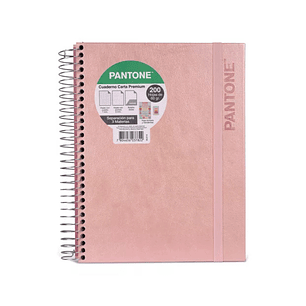 Cuaderno Carta Premium con Elástico Pantone 200 hojas