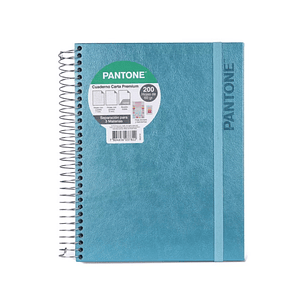 Cuaderno Carta Premium con Elástico Pantone 200 hojas