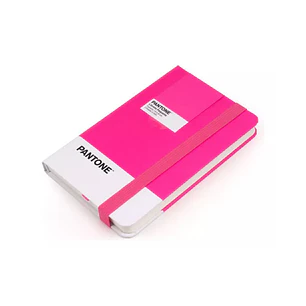 Libreta Pantone Pequeña Con Elástico Vertical Hoja Lineada