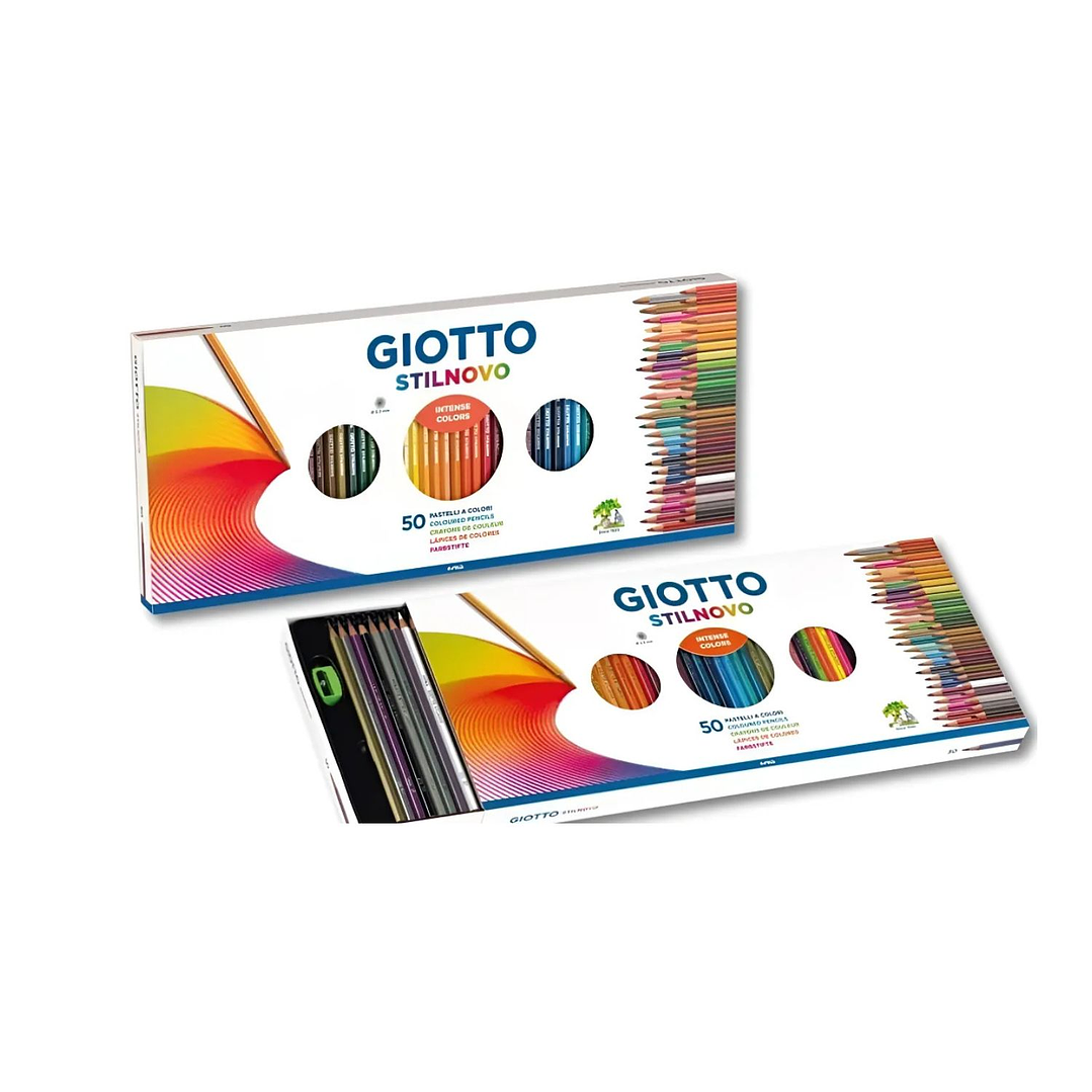 Lapices Giotto Stilnovo 50 Colores 6