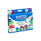 Marcador Giotto Decor Textile 6 Colores - Miniatura 1