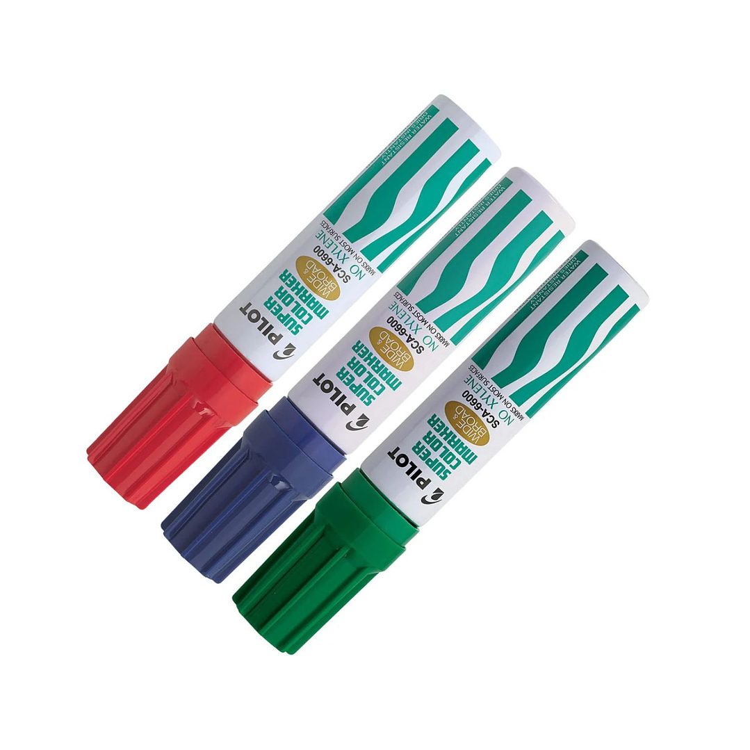 Marcador Plumón Jumbo Pilot SCA 6600 8