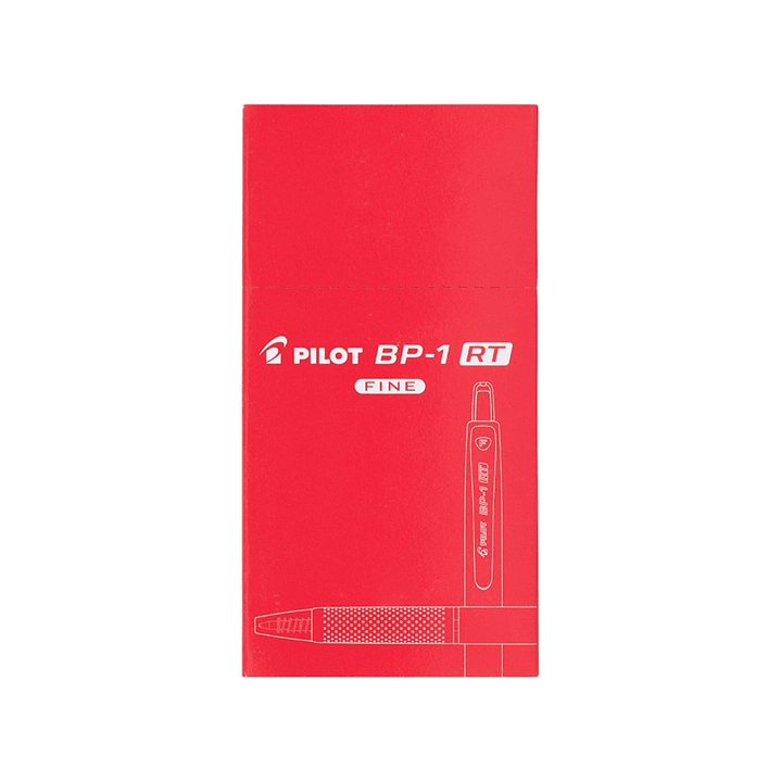 Lapiz Pasta Rojo Bp1 Fino 0.7mm Pilot Caja 12 Unidades 4