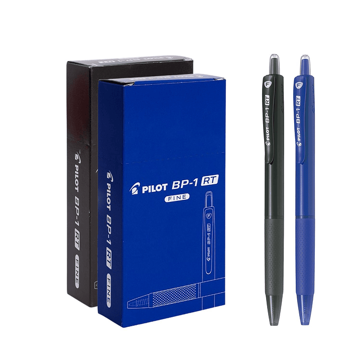 Set 2 Cajas Lapiz Pasta Bp1 Fino 0.7mm Pilot 1