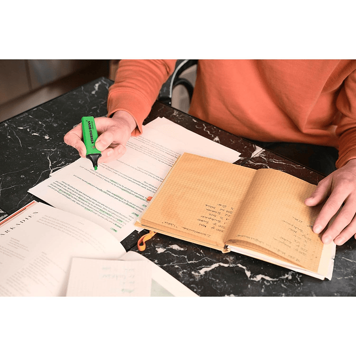 Destacadores Stabilo Boss Original Caja 10u. Color Rosado 6