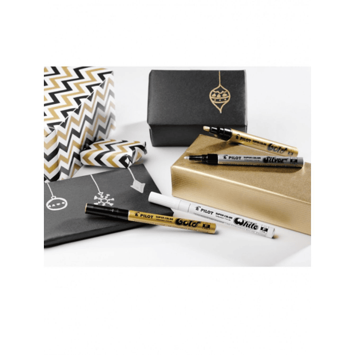 Marcador Pilot Óleo Dorado 8