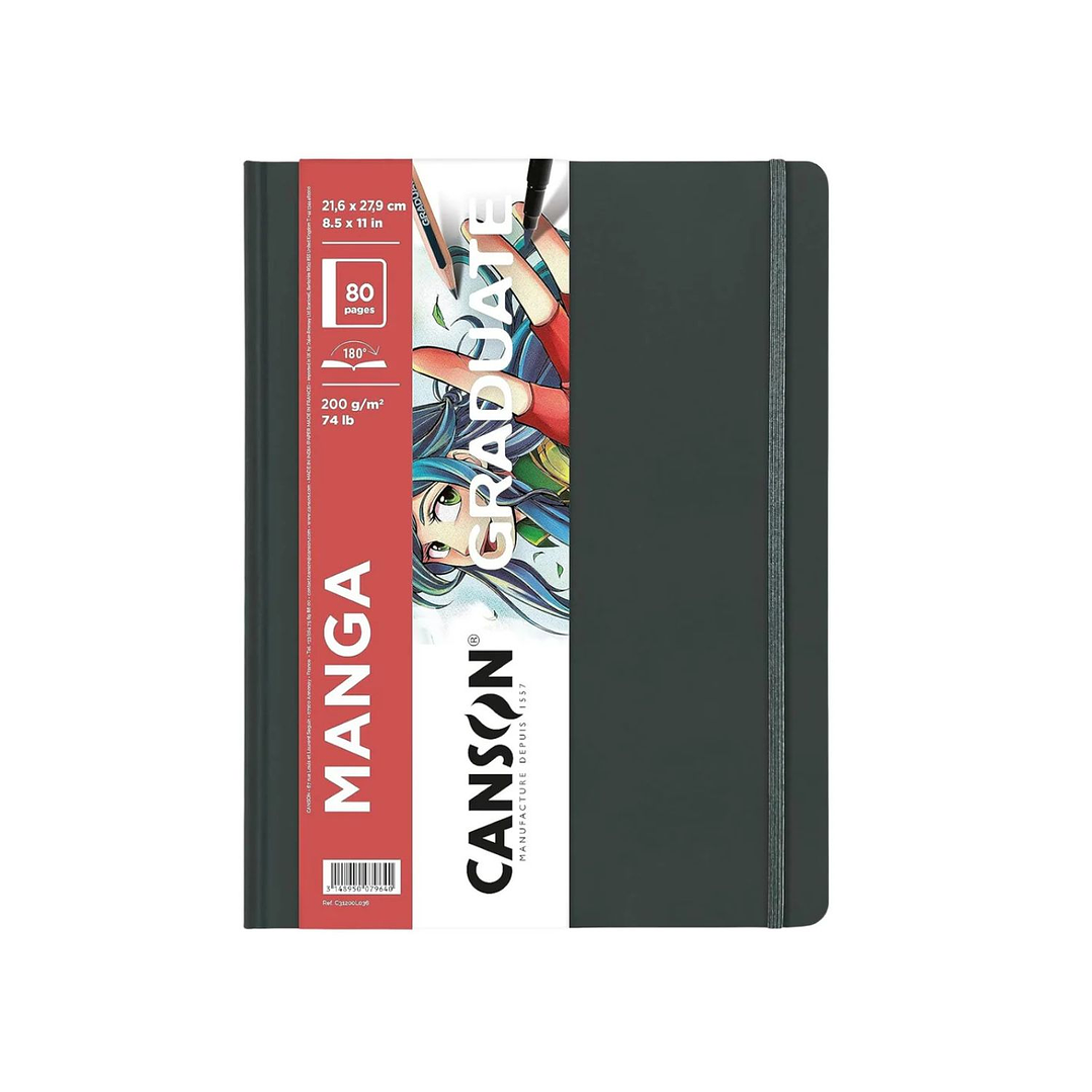 Libreta Canson Graduate Art Book Manga A4 200 g/m2 1