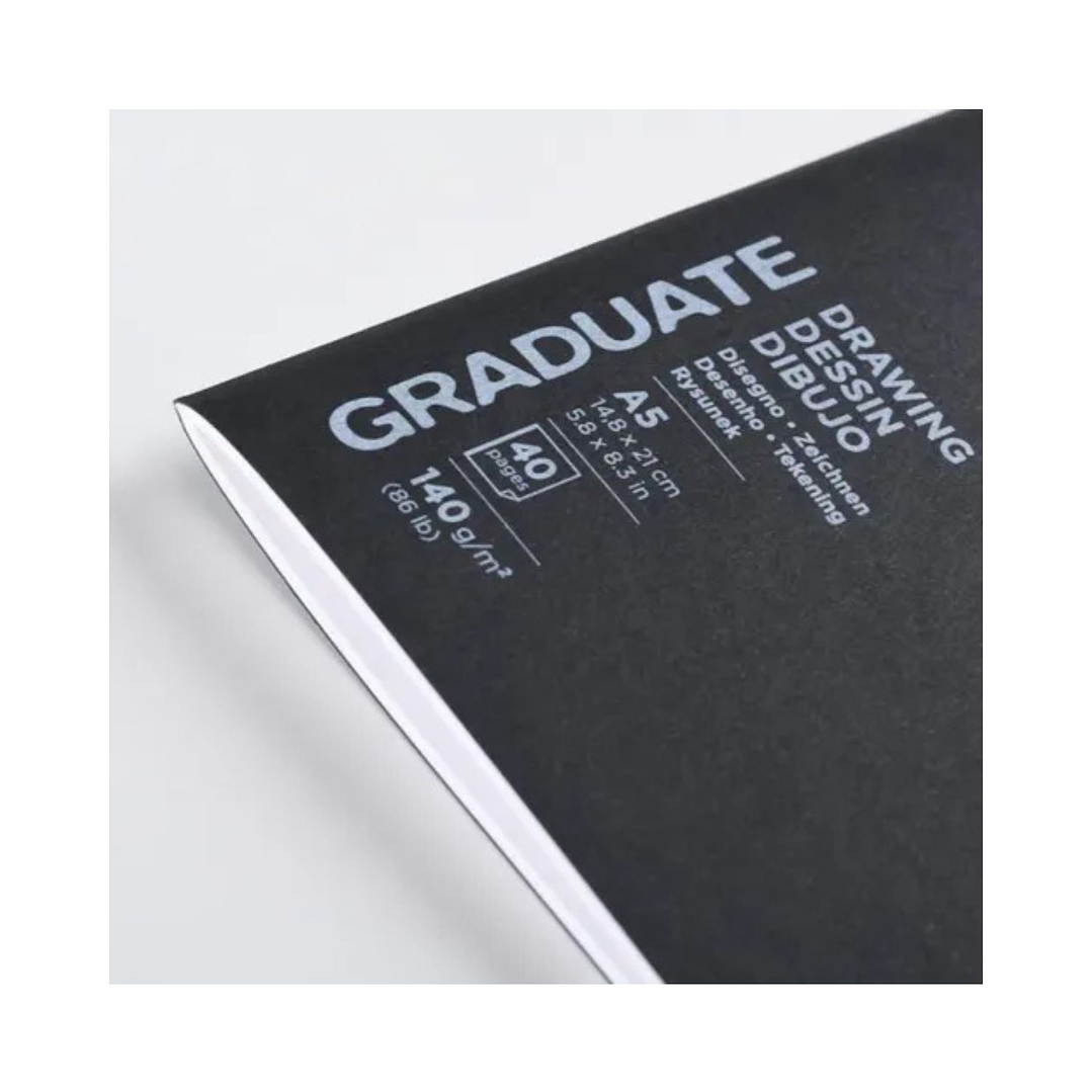 Canson Graduate Libreta Grapada para Dibujo A5 140g/m2 3