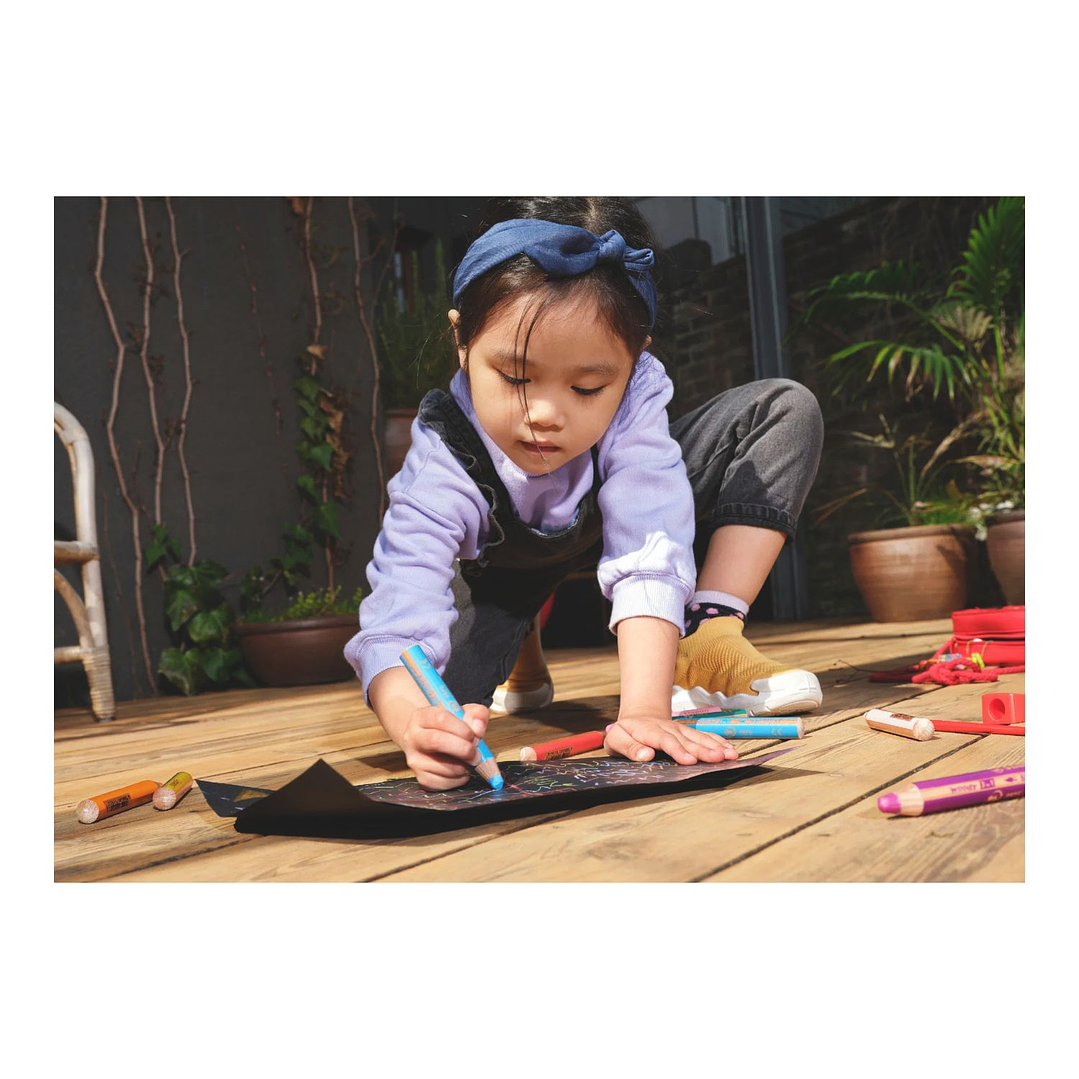 STABILO woody 3 en 1 Set 10 Lápices + sacapunta 5