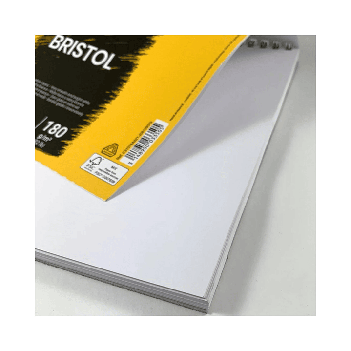 Croquera Bristol Canson XL 50 Hojas Tamaño A4 (21x29,7 cm) 180gr. 4