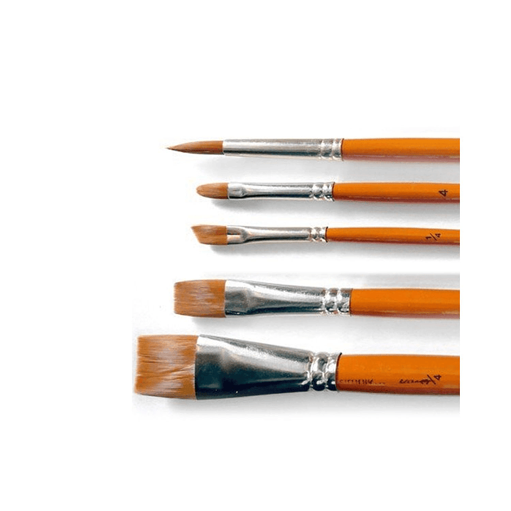 Pinceles para Acrílico Simply Daler Rowney Set 5 Unidades 4