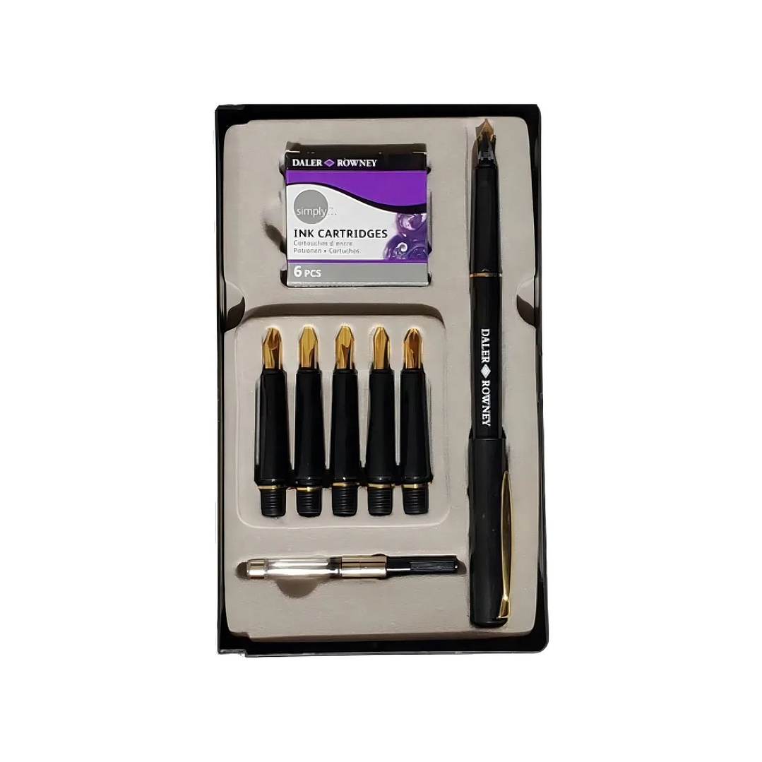Plumas para Caligrafía Daler Rowney Set 14 pcs 3