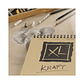 Croquera Kraft Canson XL A3 (29,7X42cm) 60 Hojas 90g/m2 - Miniatura 2