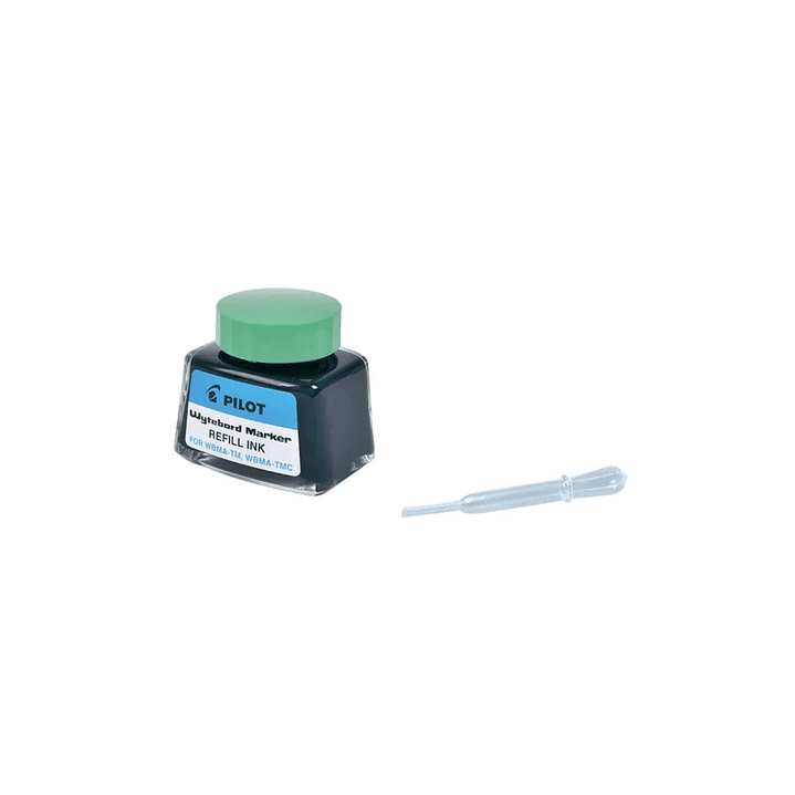 Tinta Recarga Pilot 30ml Plumón De Pizarra Color Verde 3