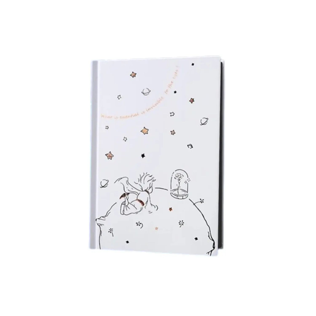 Libreta Diario El Principito Hojas negras 13x19cm 128 Páginas 1