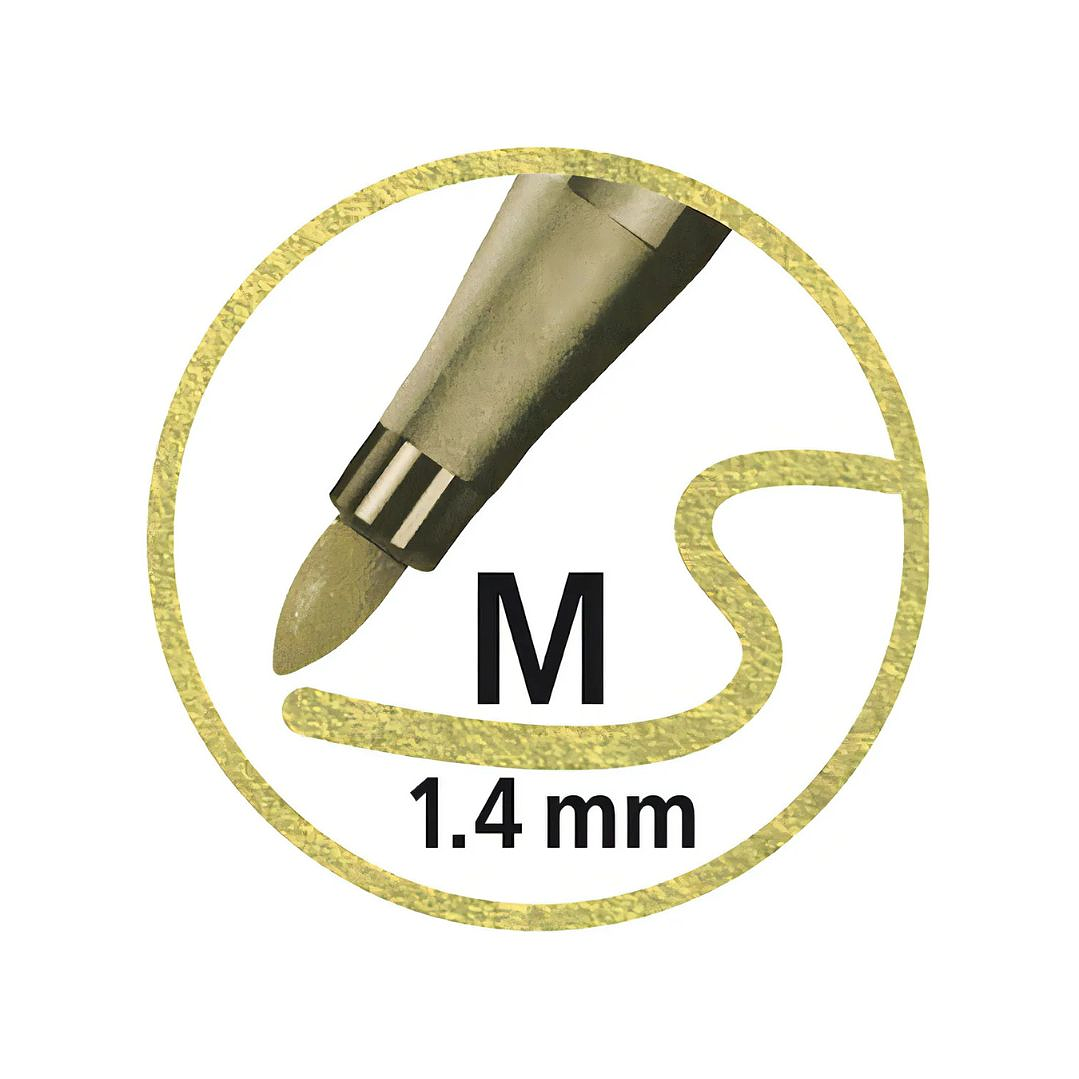 Marcadores Metálicos Stabilo Pen 68 Caja Metálica 8 Colores 8