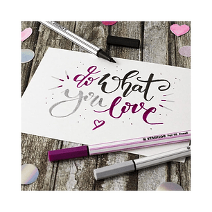 Rotuladores Punta Pincel Stabilo Pen 68 Brush 6 Colores