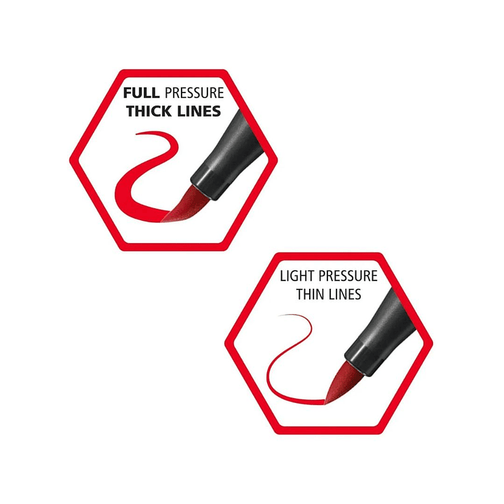 Lápices Punta Pincel Stabilo Pen 68 Brush Arty Caja Metálica 30 Colores 9