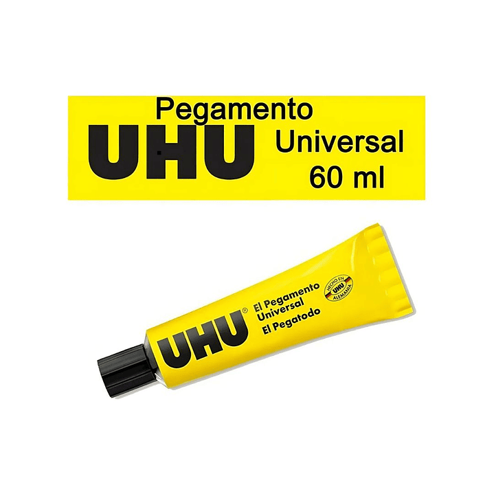Pegamento Universal Uhu Pega Todo 60ml 2