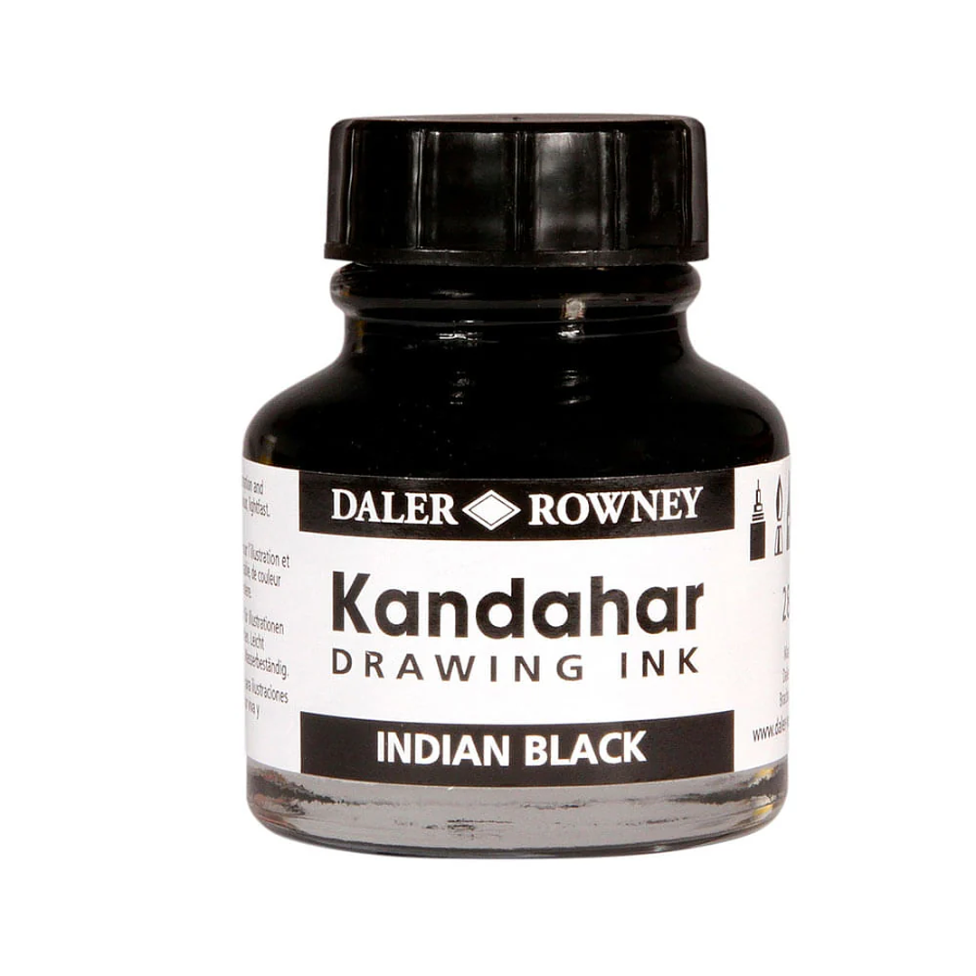 Tinta India de Dibujo Kandahar 28 ml Daler Rowney  1