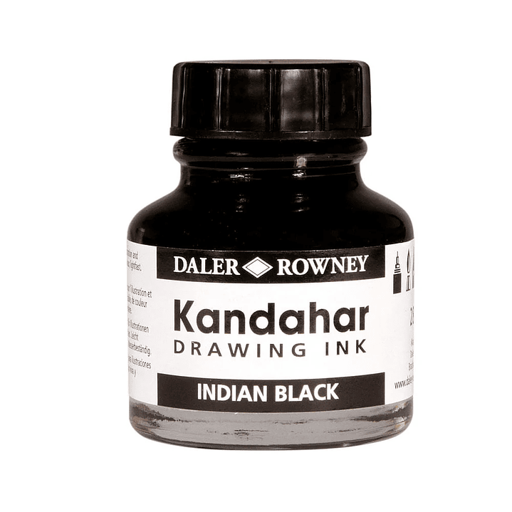 Tinta India de Dibujo Kandahar 28 ml Daler Rowney  1