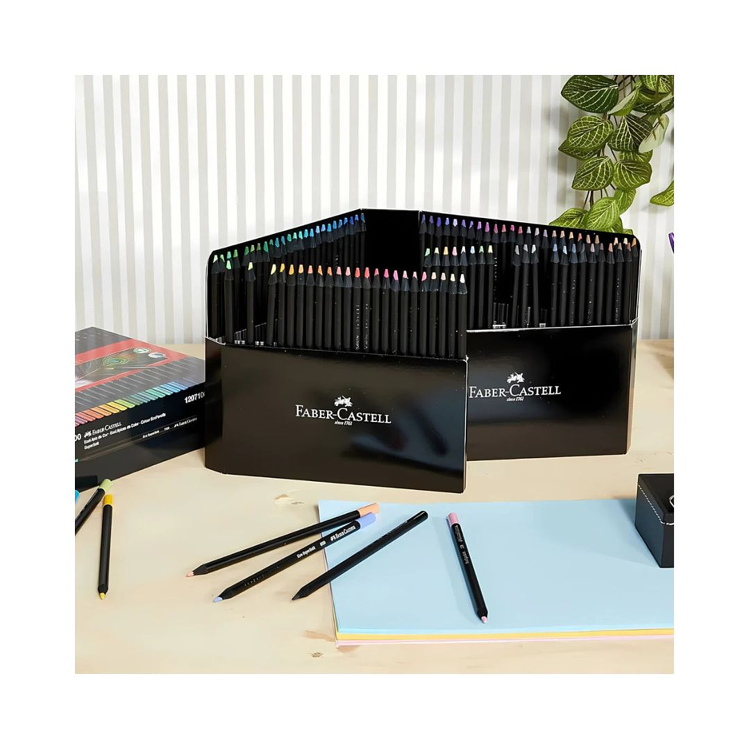 100 Lápices de Colores Profesionales SuperSoft Faber Castell 8