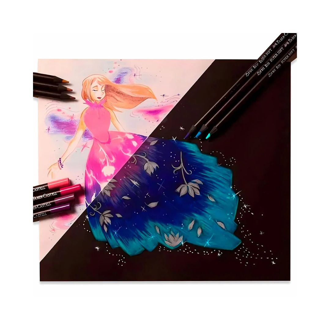 100 Lápices de Colores Profesionales SuperSoft Faber Castell 3