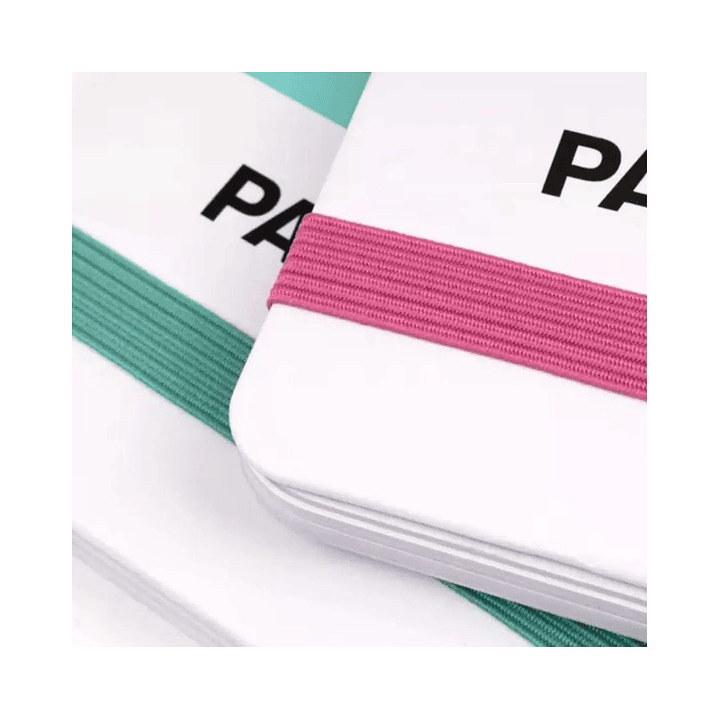 Croquera Medio Oficio Pantone con Elástico 100 hojas 3