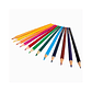 Lápices de Colores Hexagonales Adix 12 Colores - Miniatura 4