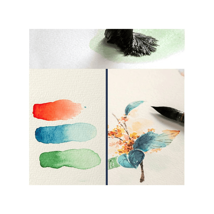 Croquera Acuarela A4 30 hojas 300gr. Motarro 6