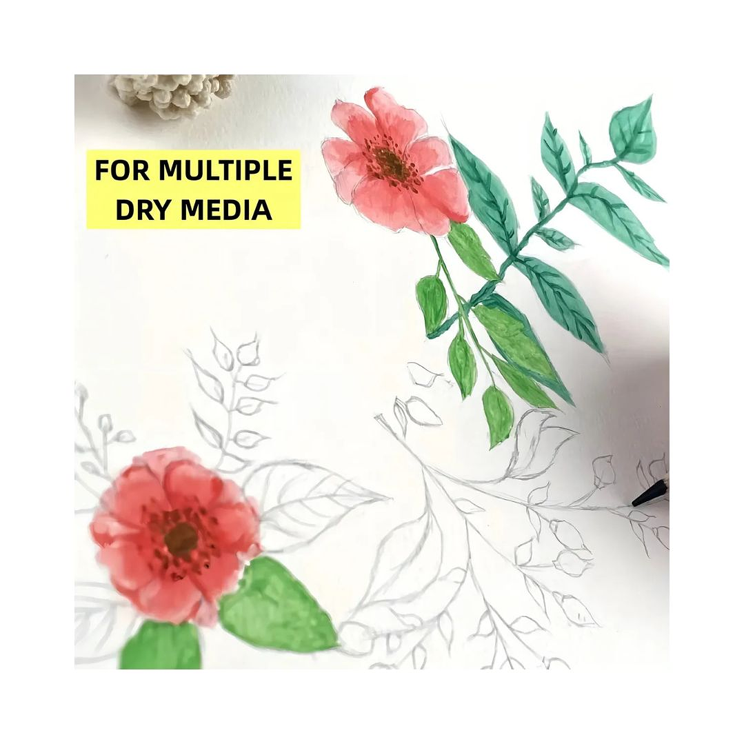 Croquera Acuarela A4 30 hojas 300gr. Motarro 9