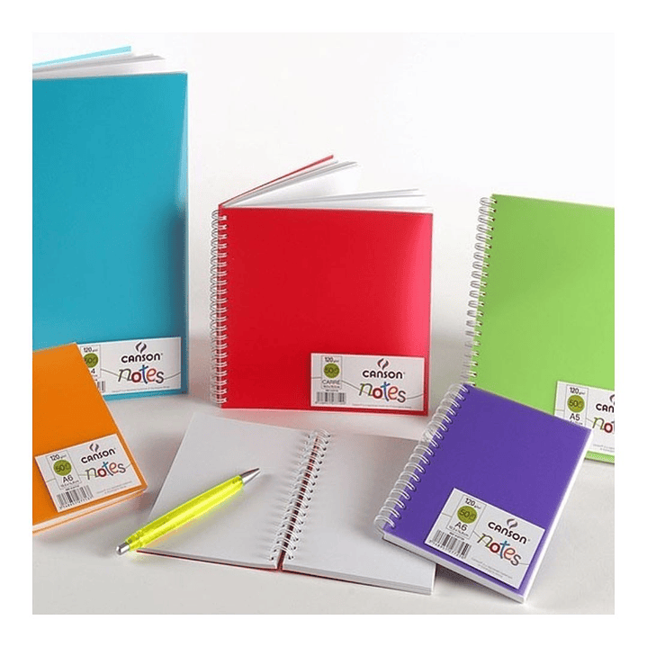 Cuaderno Dibujo Canson Notes A6 50 Hojas 120gms  2